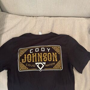 black cojo shirt